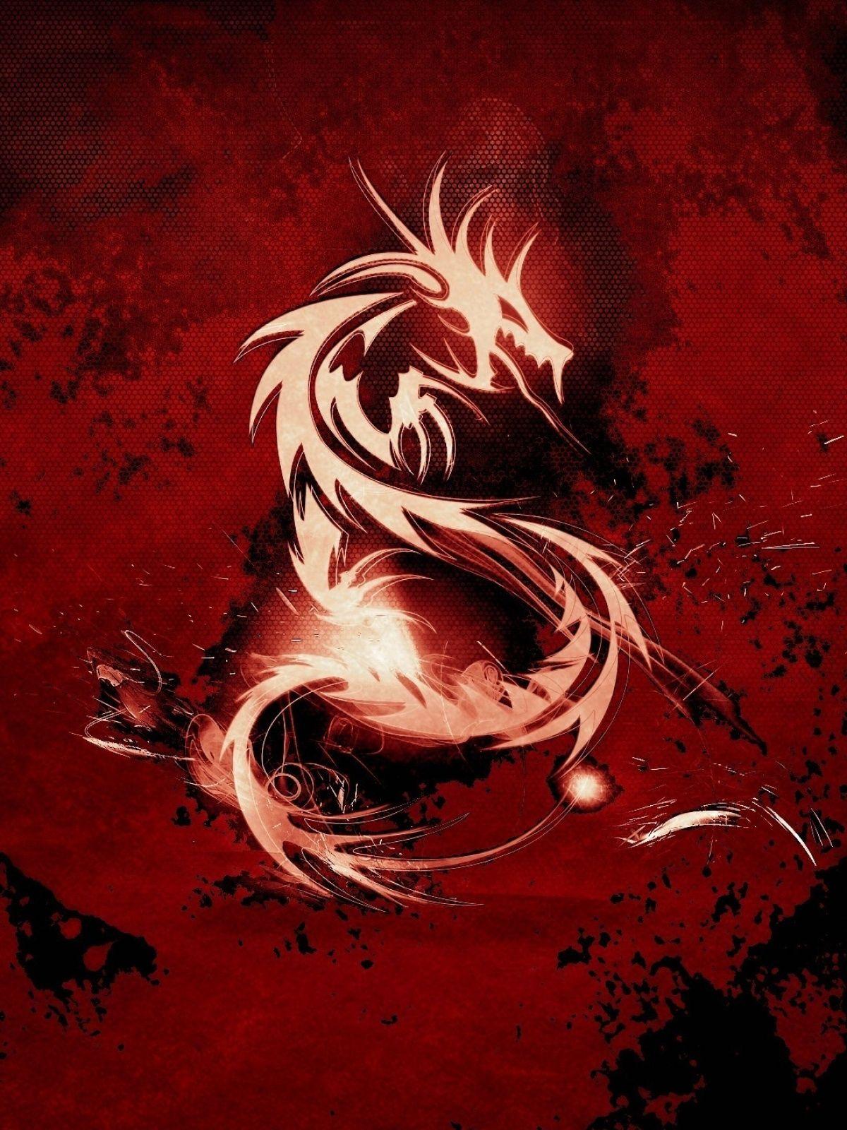 1200x1600 Mortal Kombat Logo Mobile Wallpaper