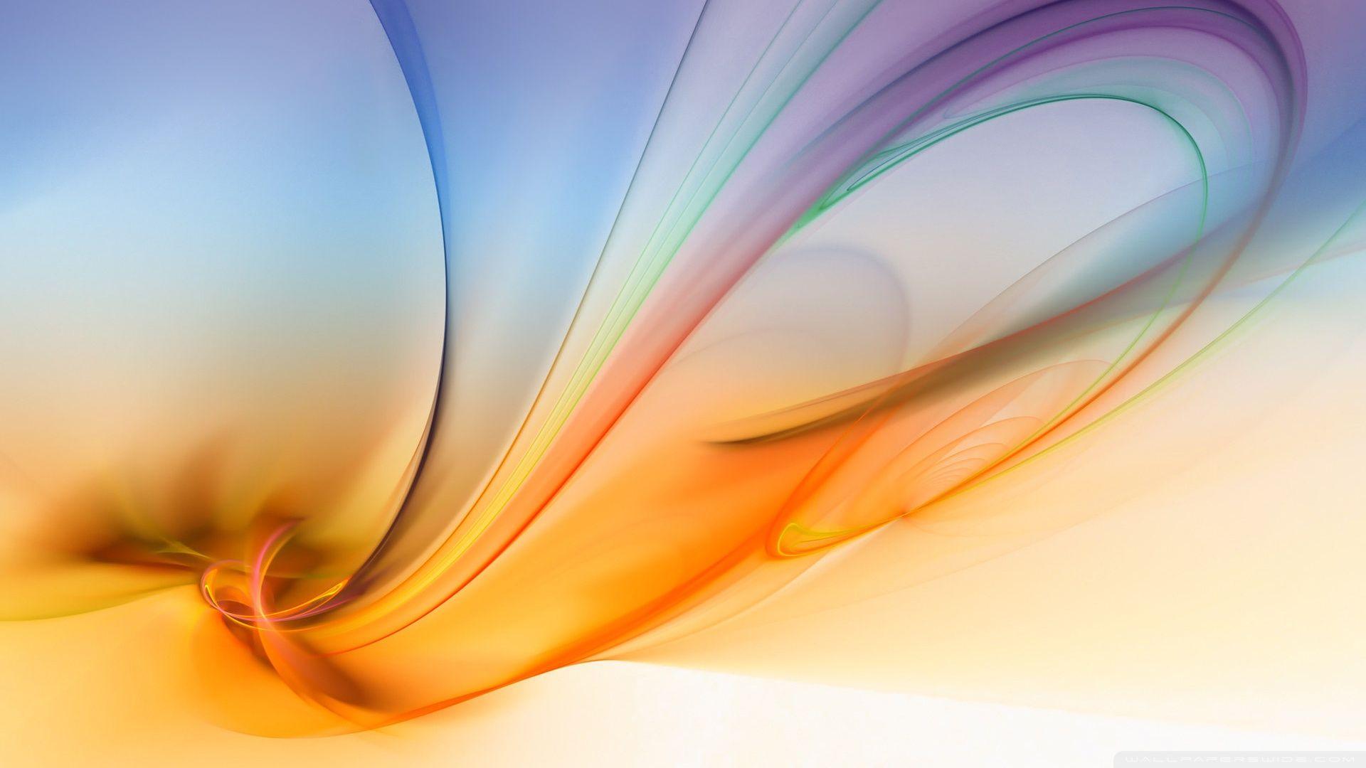 1920x1080 Abstract Aurora Purple And Orange ❤ 4K HD Desktop Wallpaper
