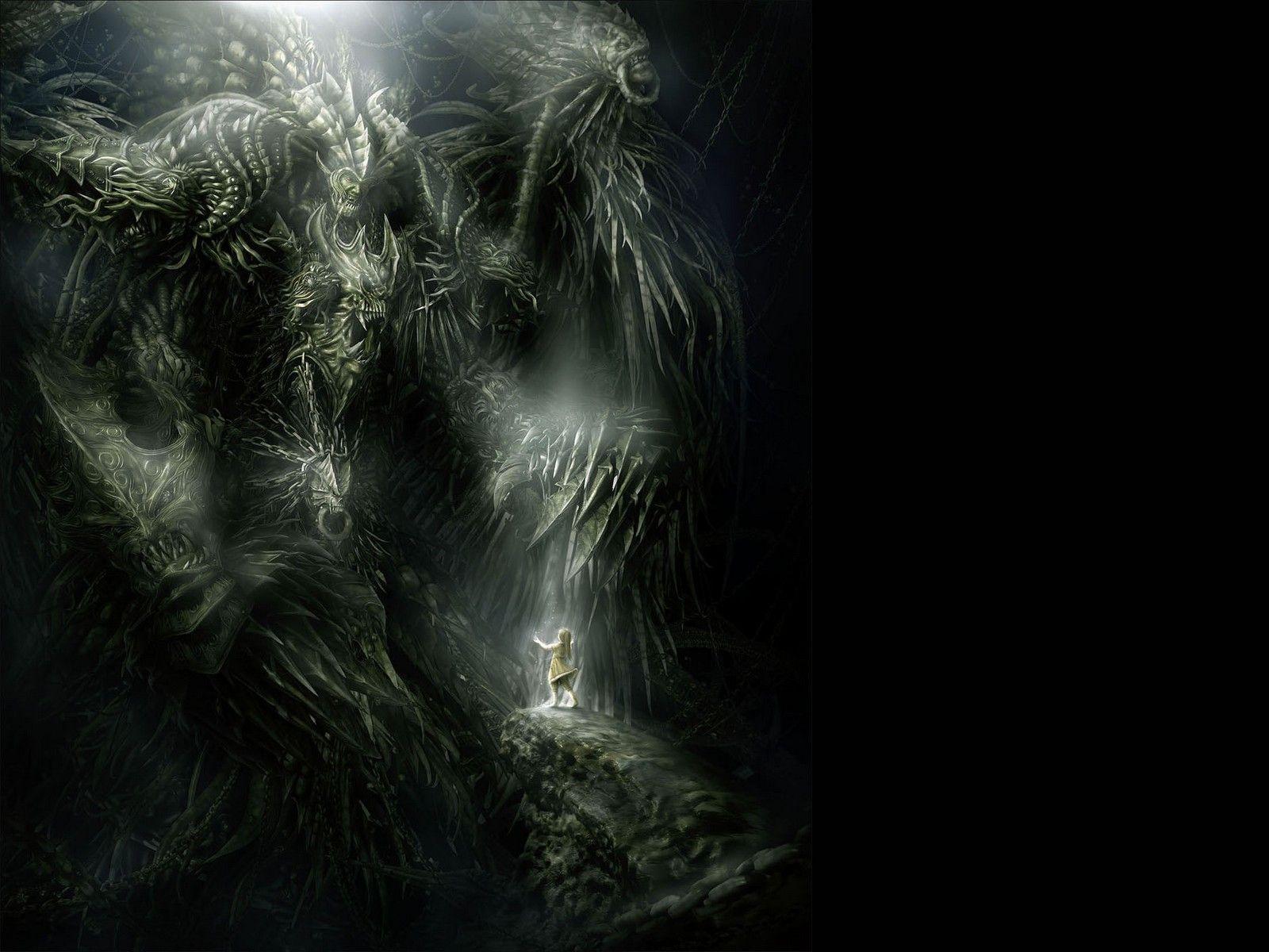 1600x1200 Free Wallpaper: Anime Horror Wallpaper HD