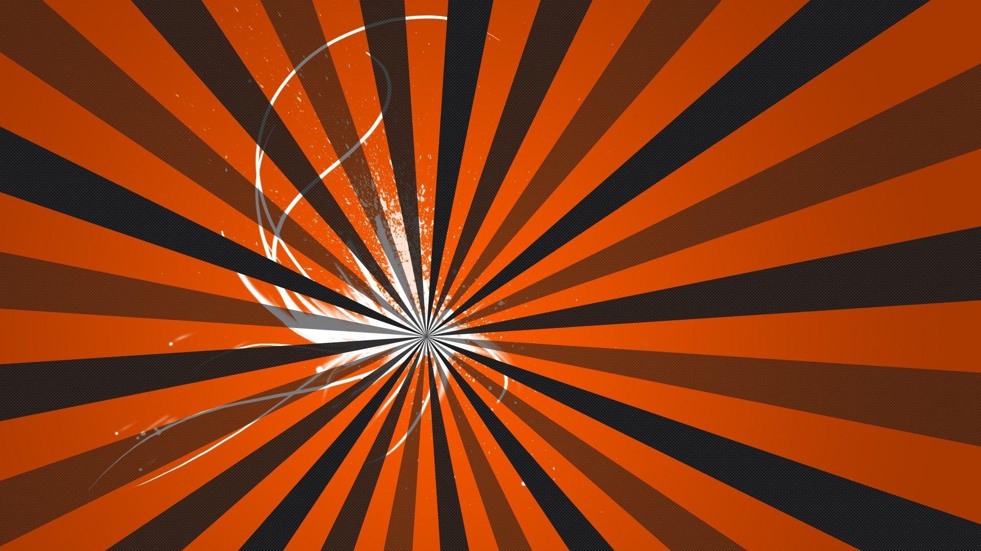 1920x1080 Orange Carbon Fiber Wallpaper