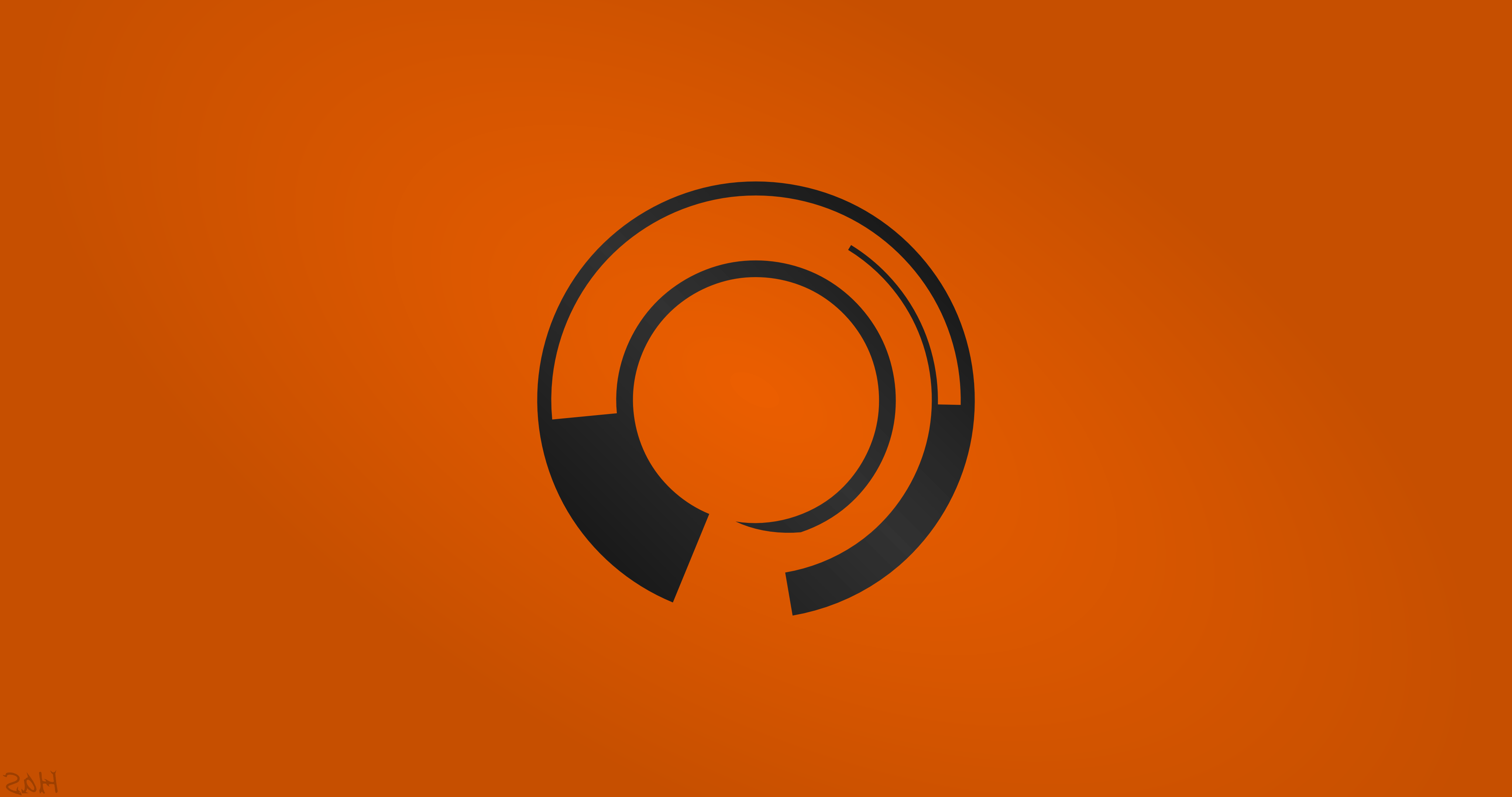 4096x2160 Orange Abstract HD Wallpaper (image in Collection)