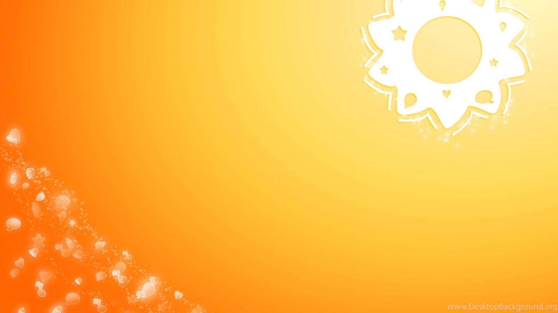 1920x1080 Abstract Orange Flower HD Wallpaper Desktop Background