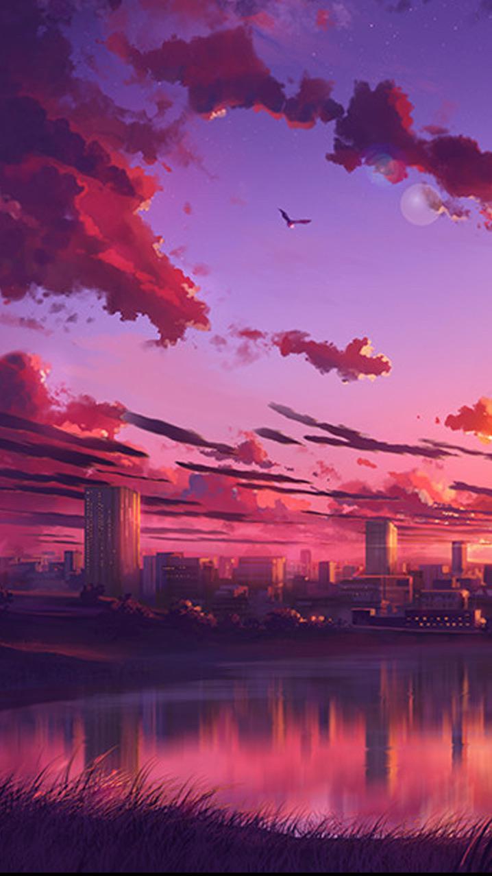 718x1278 Erys sunset wallpaper. :)