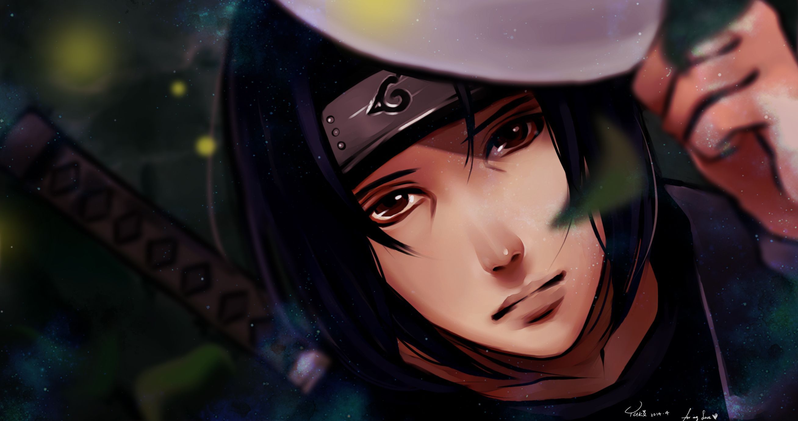 2616x1382 Uchiha Itachi