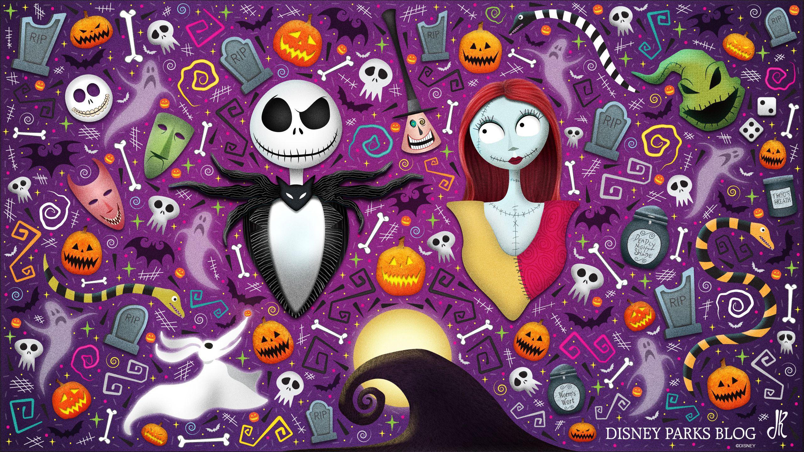 2560x1440 Halloween Desktop Wallpaper. Disney Parks Blog