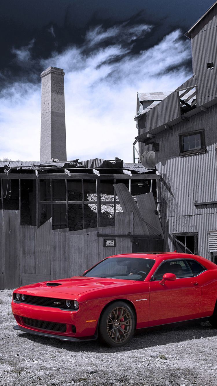 750x1334 Dodge Challenger Srt Hellcat HD