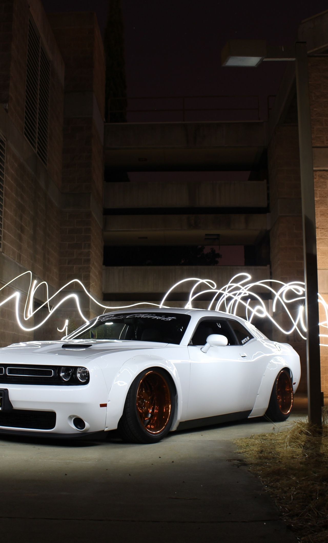 1280x2120 muscle car, dodge challenger, iphone