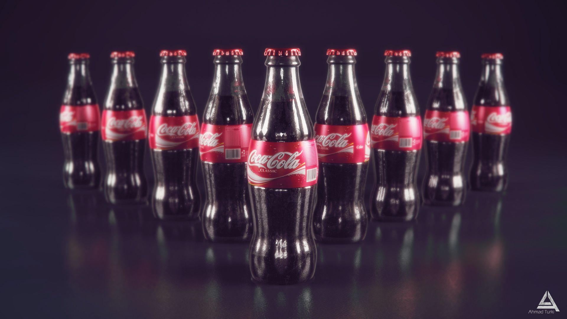 1920x1080 Coca Cola Bottle HD Background Wallpaper 35339