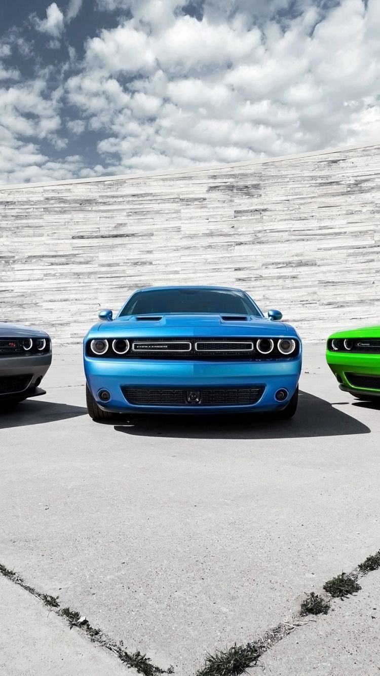 750x1334 Dodge Challenger Phone Wallpaper