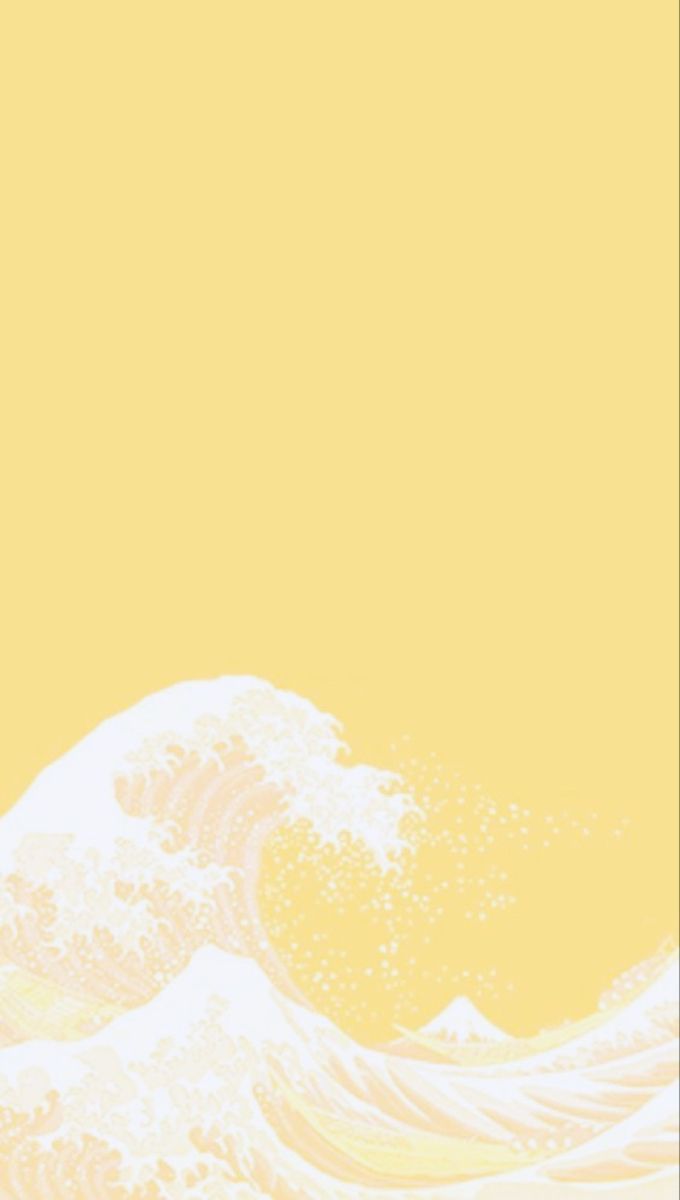 680x1200 Landscape wallpaper, Yellow aesthetic