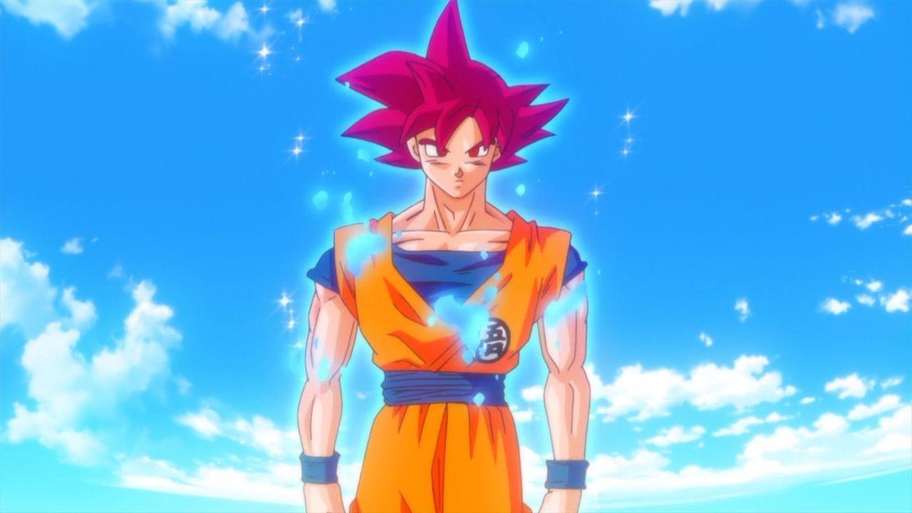 Hình nền 1280x720 Goku Super Saiyan God