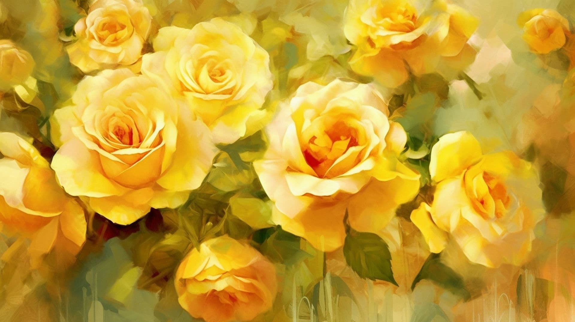 1920x1076 Yellow Background