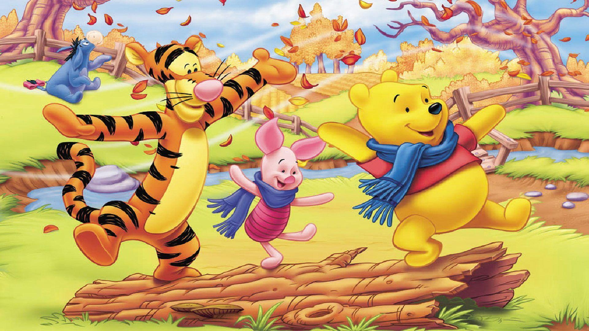 Winnie The Pooh And Friends Cartoon Image For Desktop Hd Wallpaper For Pc  Tablet And Mobile 2560x1600  Wallpapers13com