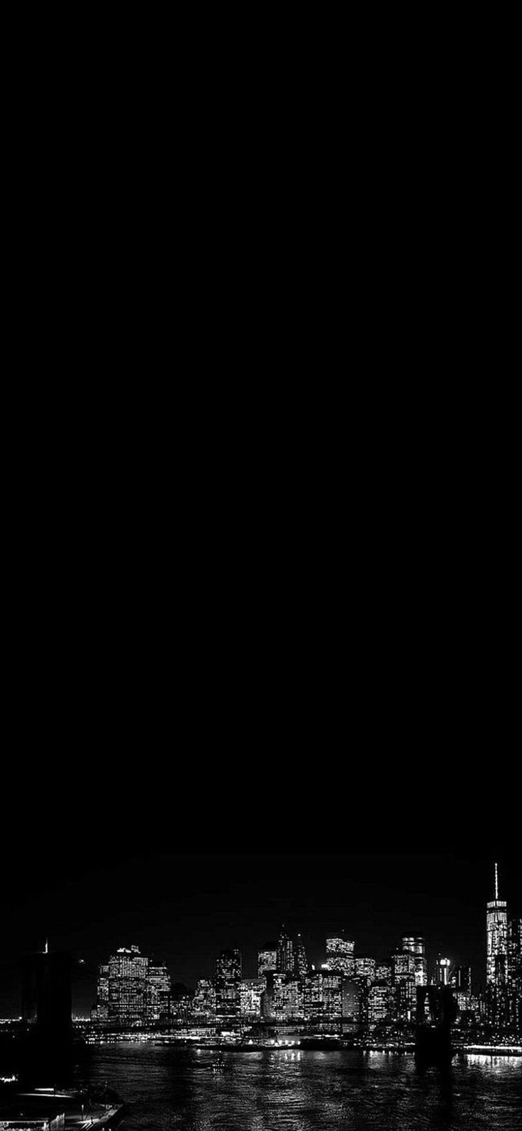 736x1593 Cityscape Wallpaper For iPhone. Black Wallpaper For iPhone