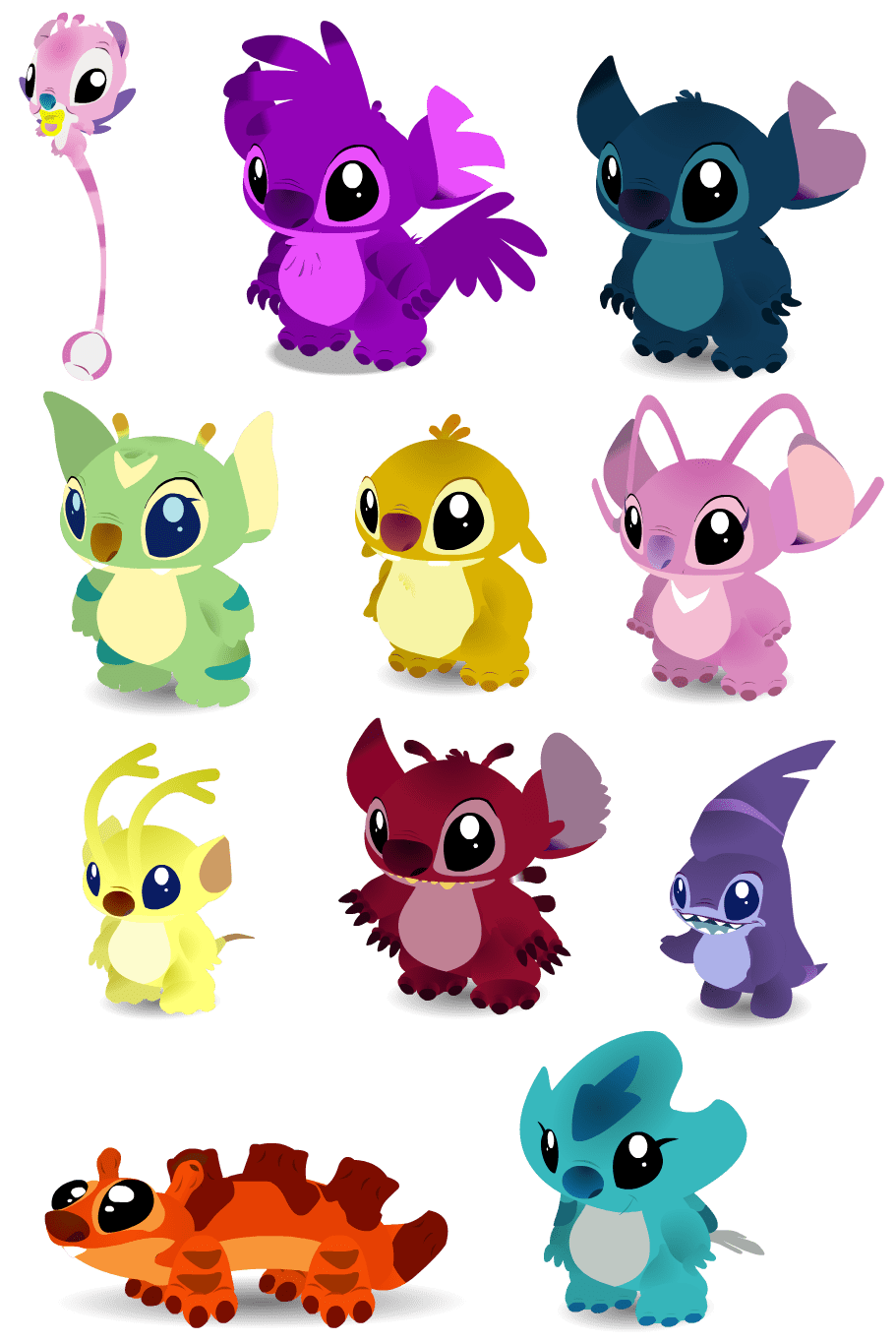 911x1364 Angel Disney's Lilo & Stitch Wallpaper