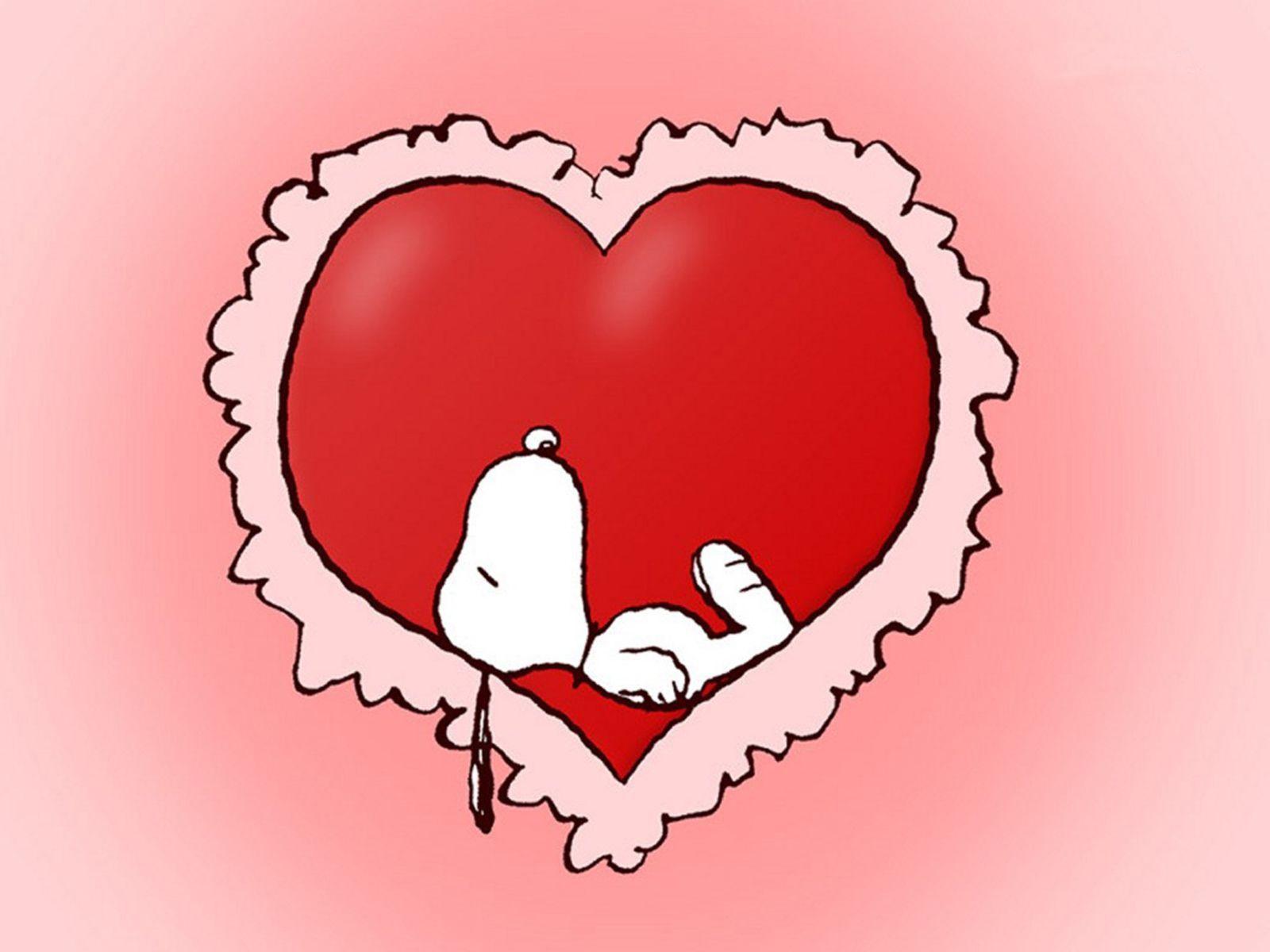 7 Snoopy Valentines Day Wallpapers  Wallpaperboat