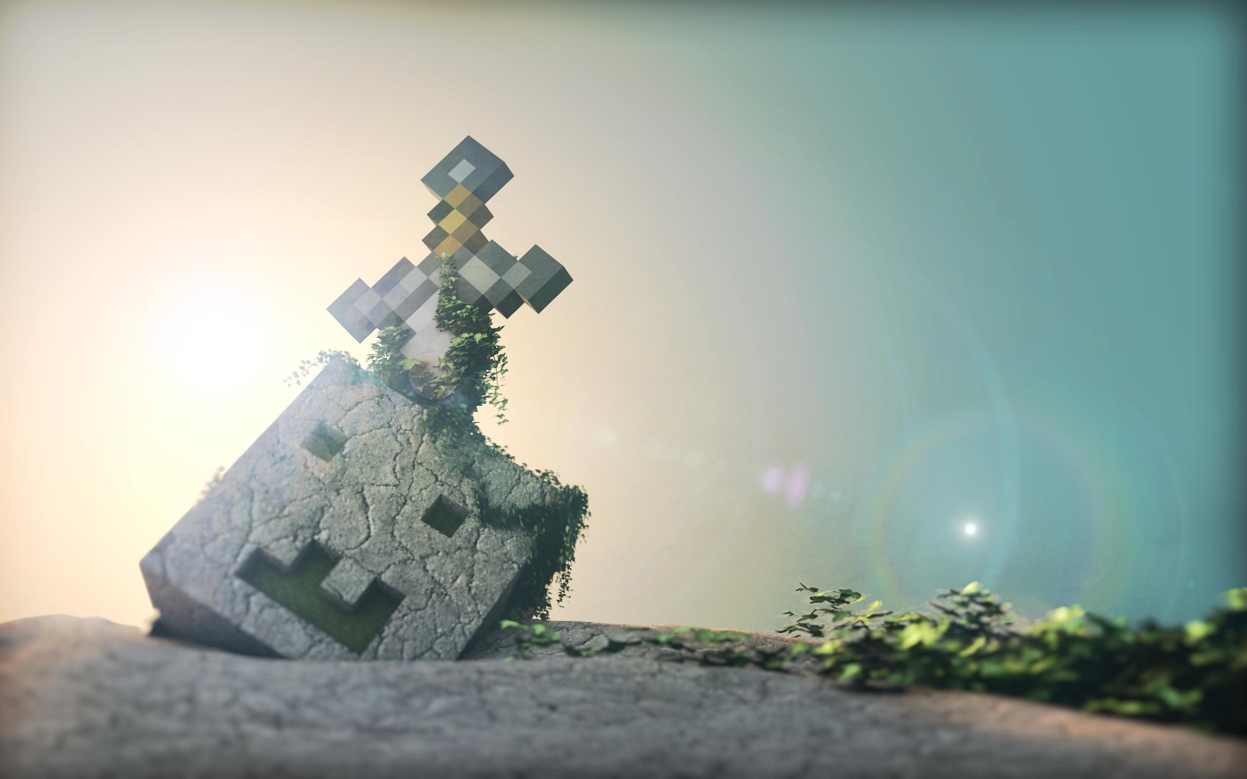 2560x1600 Minecraft Background 22164
