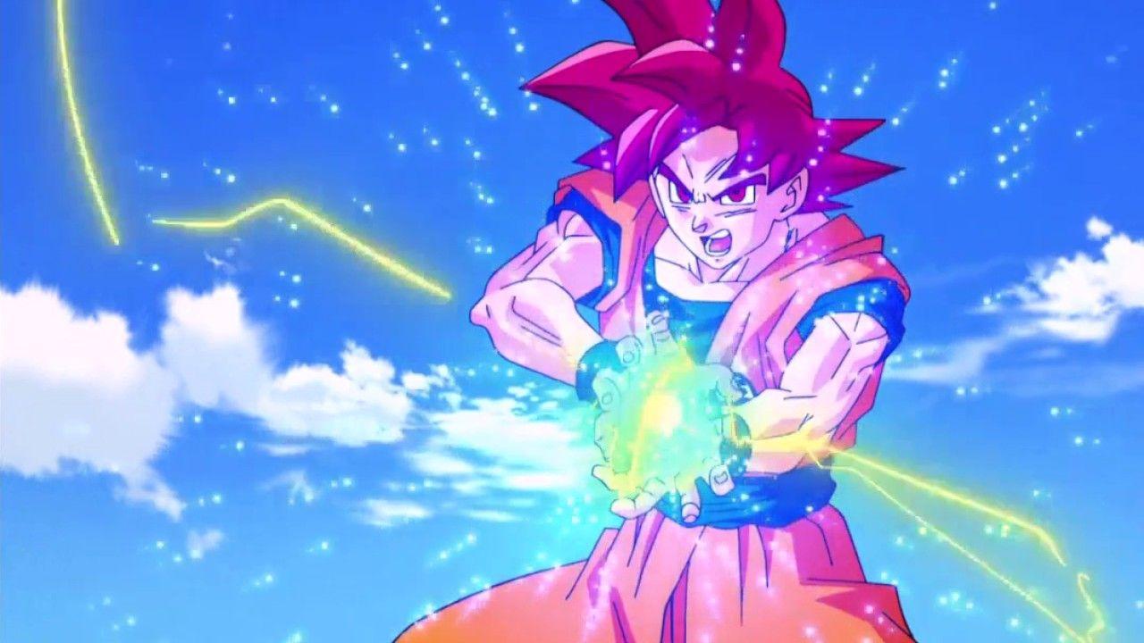 Hình nền Super Saiyan God Goku 1280x720 trong Bộ sưu tập