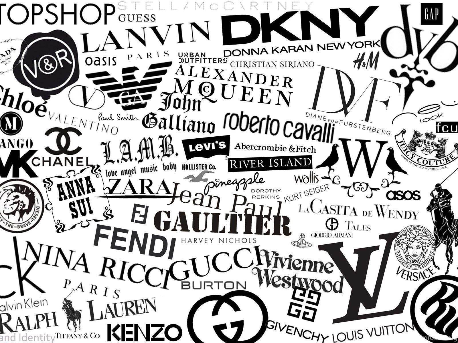 1600x1200 Top Brand Name Clothing Logos Image