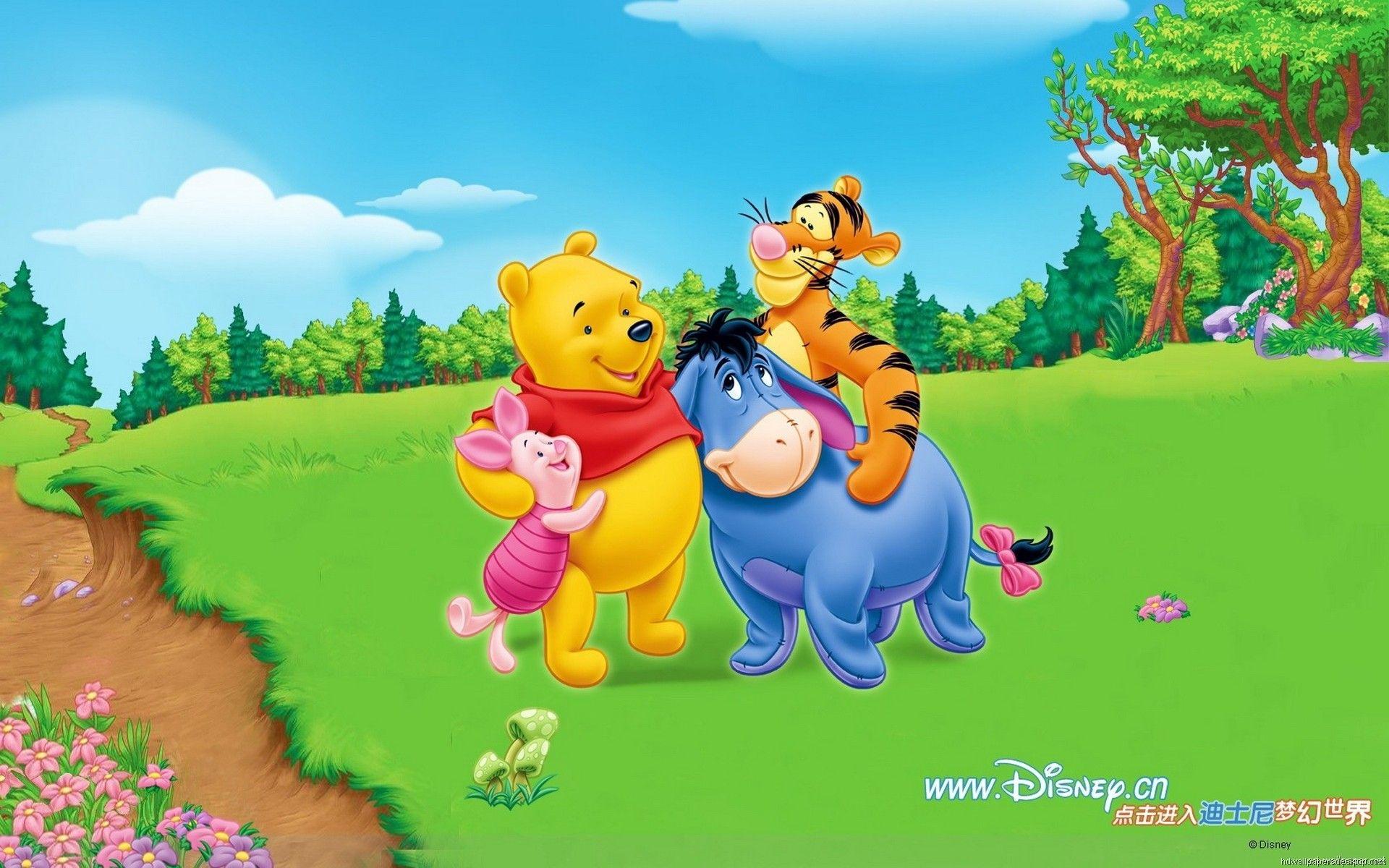 1920x1200 Pooh Bear Background