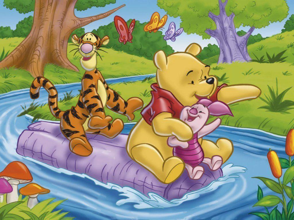 1024x768 Winnie the Pooh Full HD Wallpaper for Android
