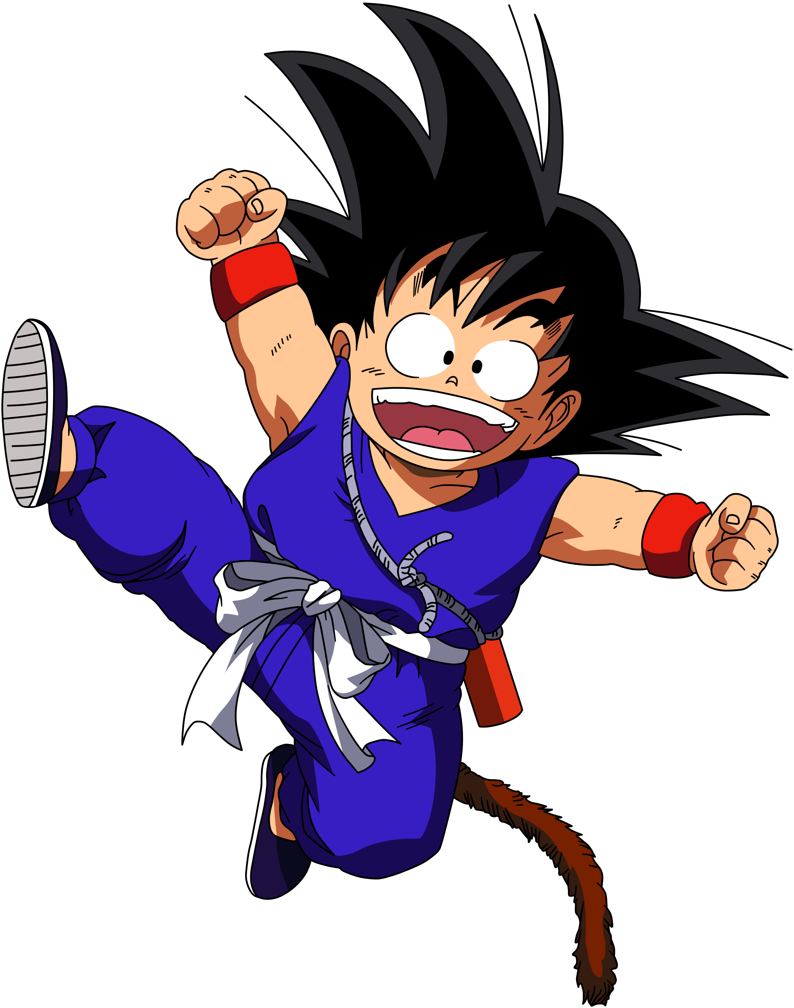 2600x3300 Kid Goku Wallpaper