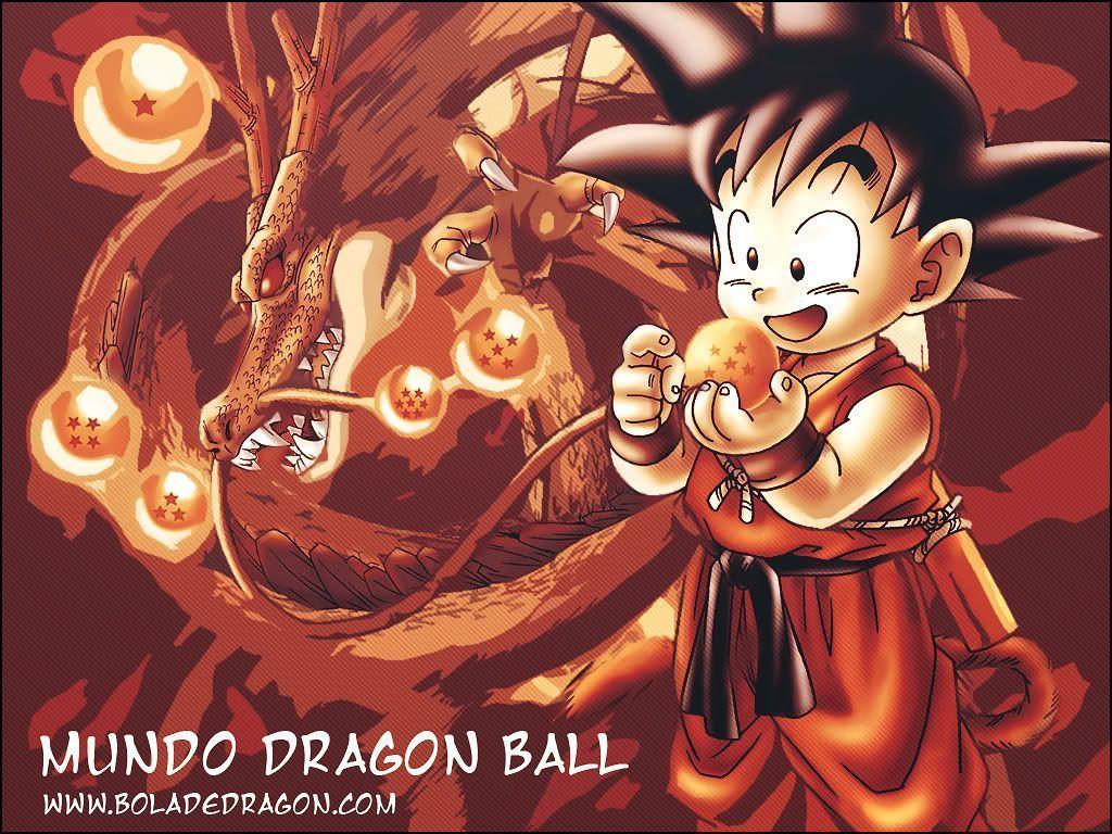 1024x768 Kid Goku Wallpaper