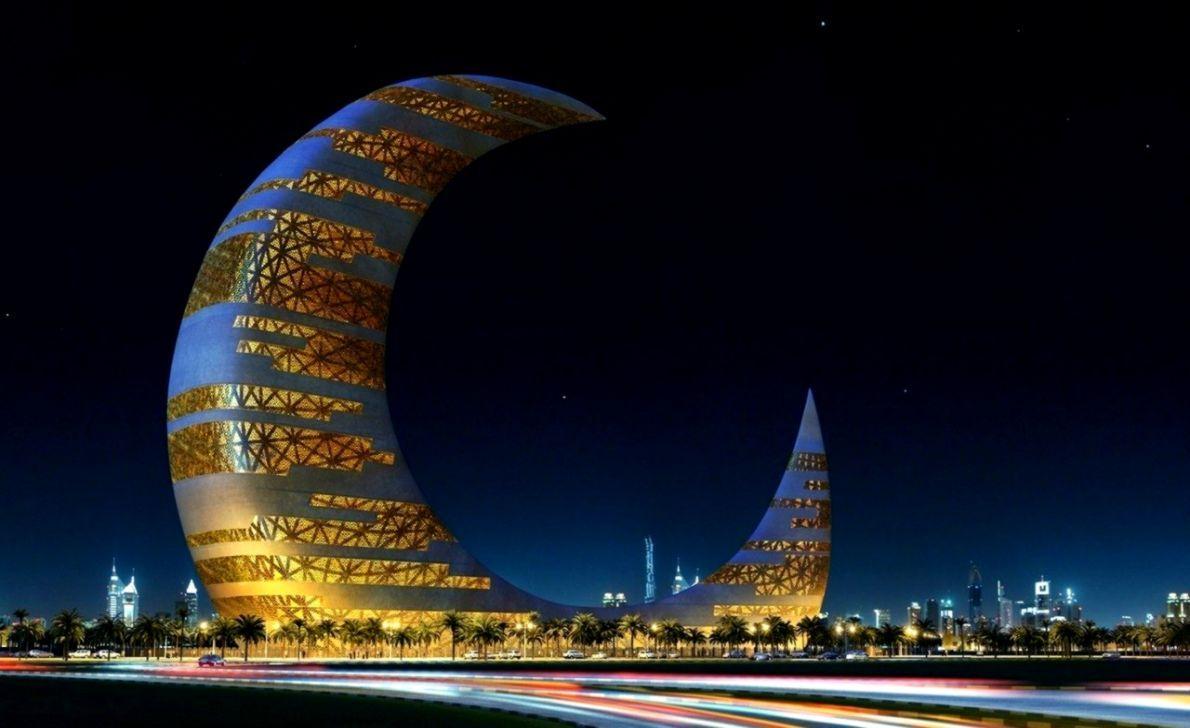 1190x728 Dubai City At Night HD Wallpaper
