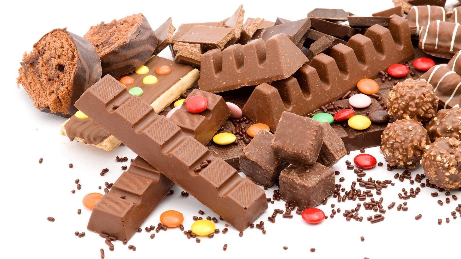 1920x1080 Candy Chocolate hình nền