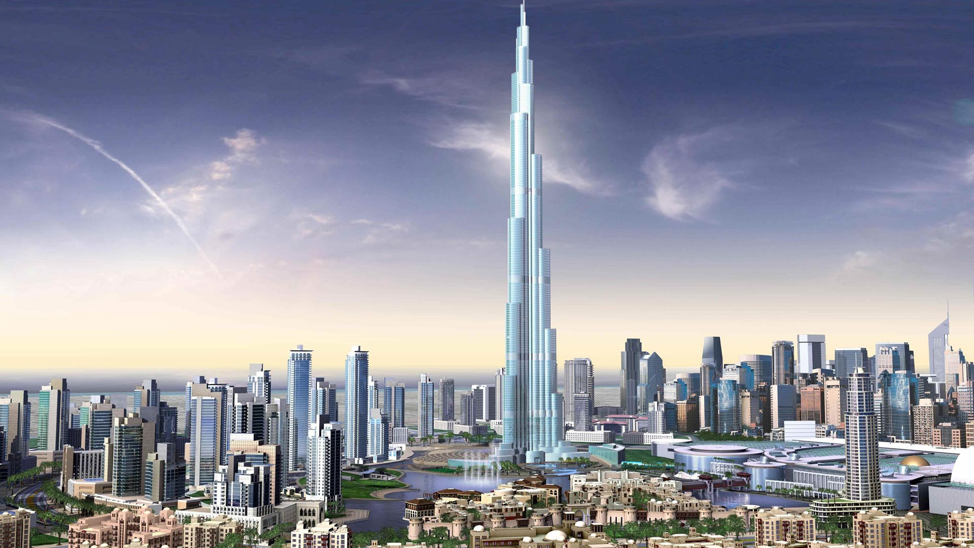 1920x1080 Burj Dubai HD Wallpaper FullHDWpp HD Wallpaper