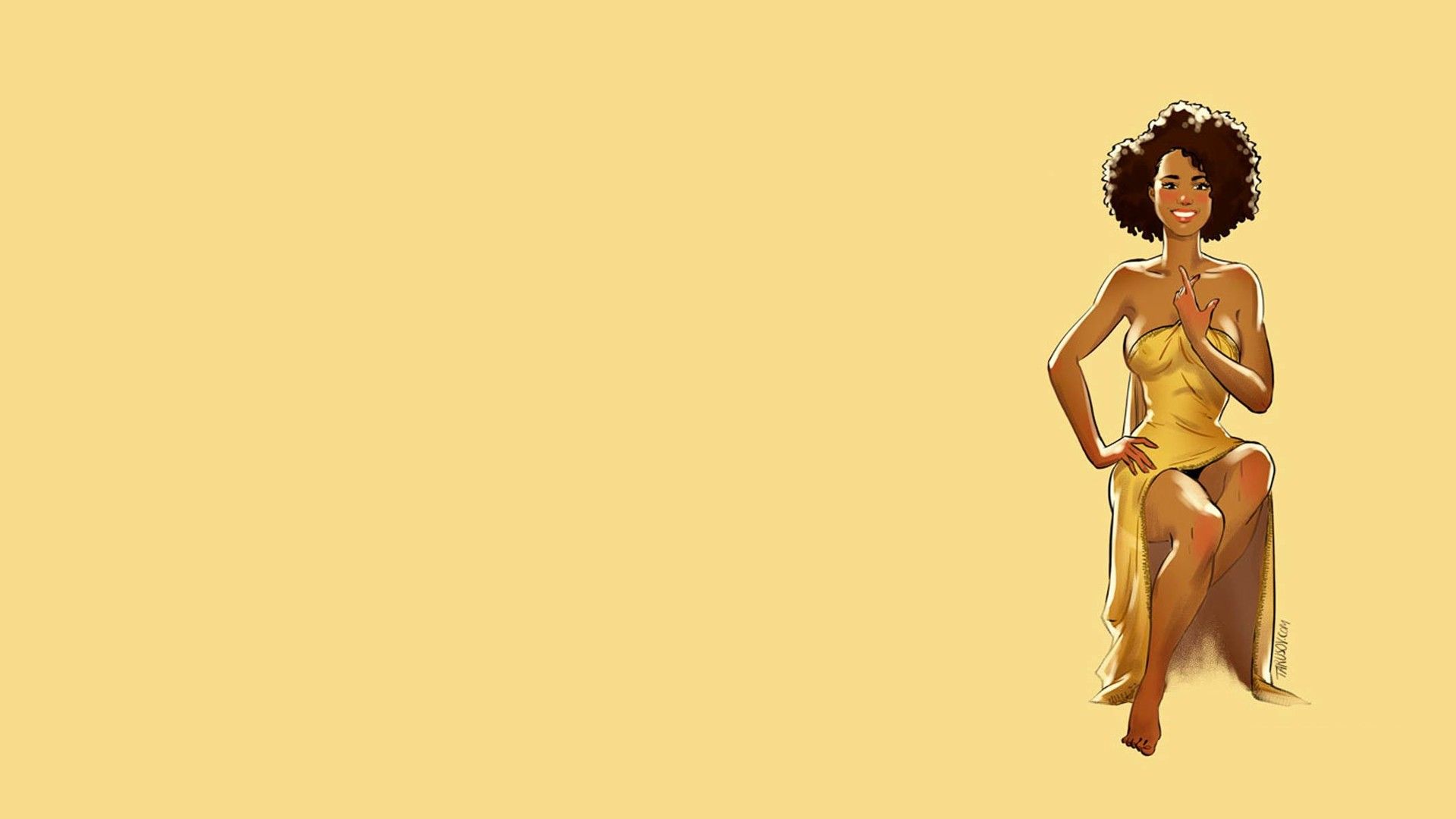 1920x1080 Missandei, ebony, Game of Thrones, girl