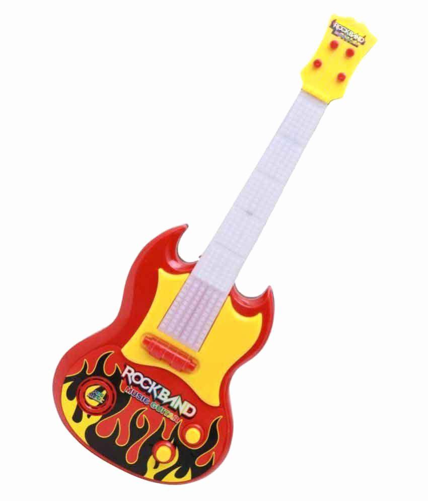 850x995 Rock and Roll Guitar Elegant Webby Multicolour Musical