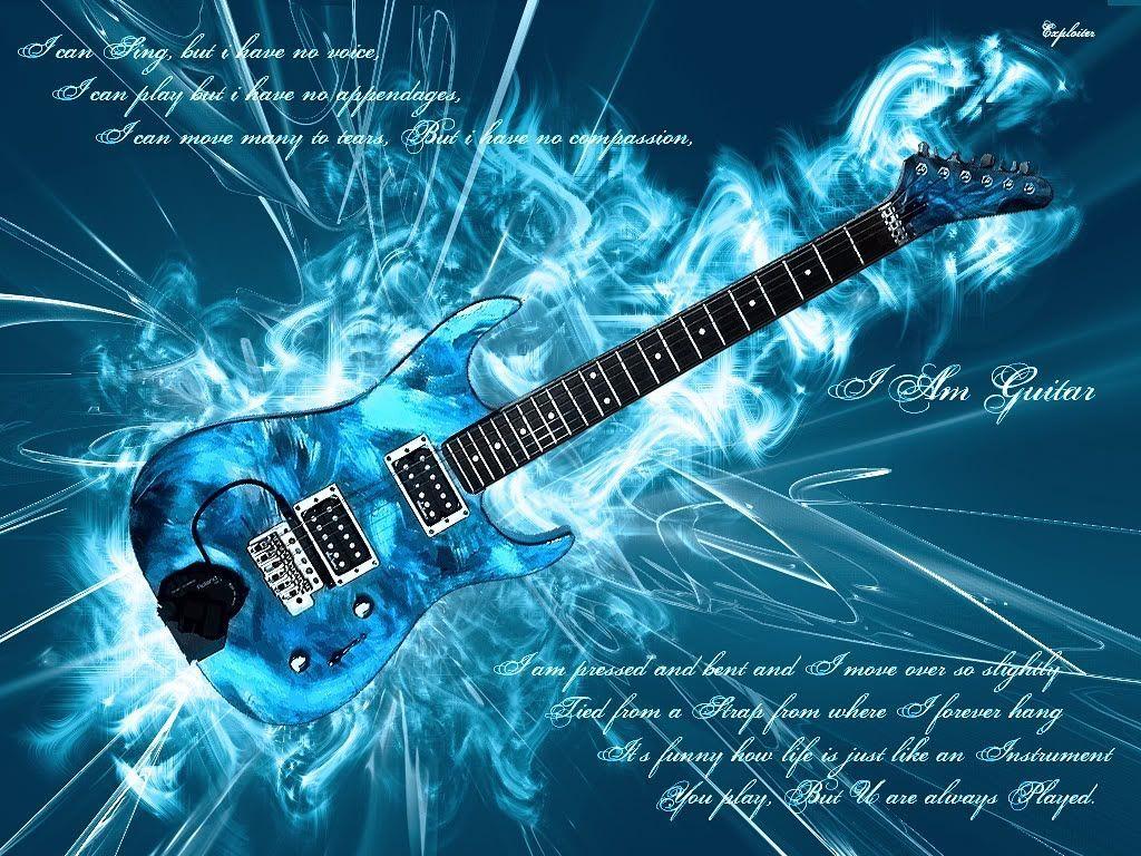 1024x768 Wallpaper Guitar