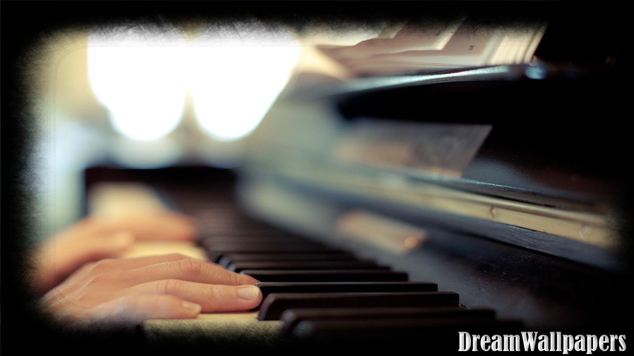1280x720 Piano Wallpaper for Android