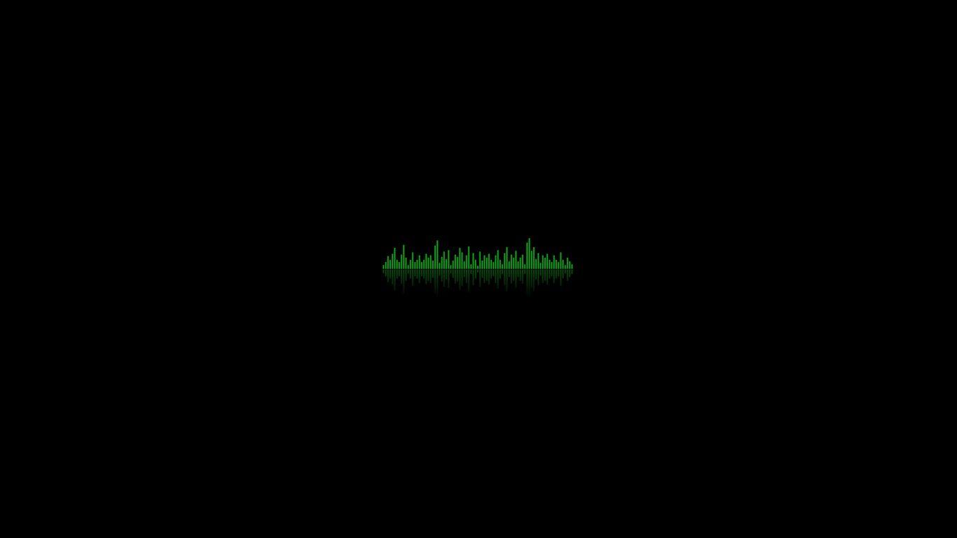 1366x768 Download wallpaper 1366x768 background, equalizer, dark