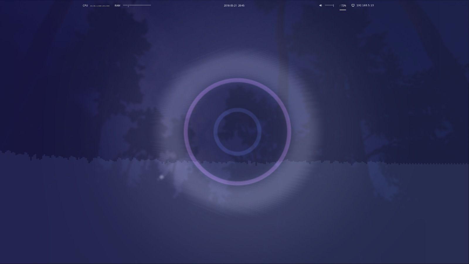 1600x901 I3 Gaps Live Background Wallpaper Equalizer