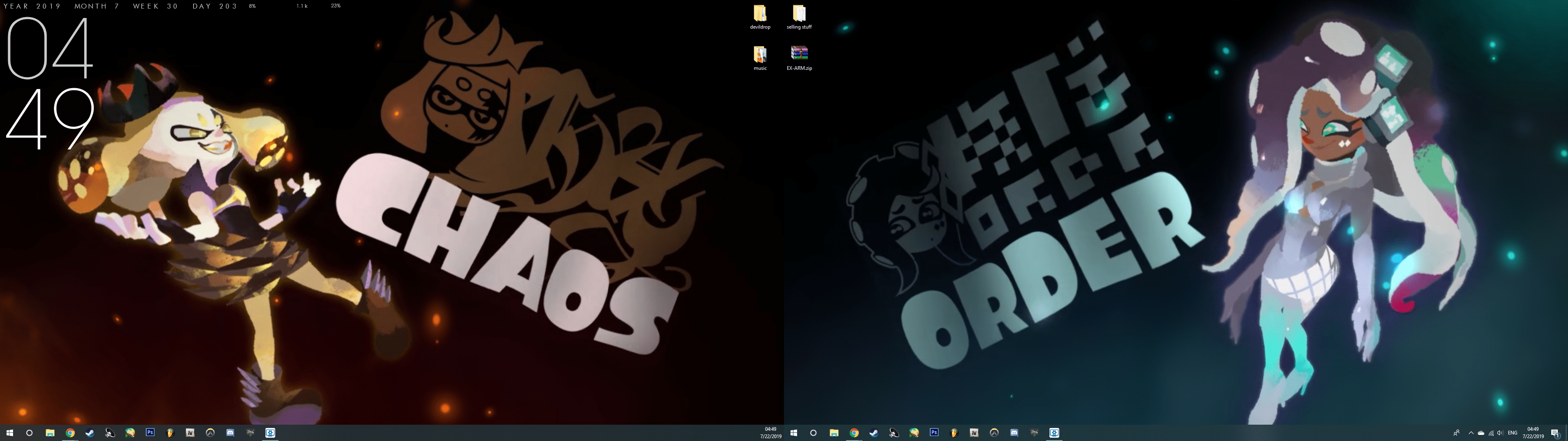 3840x1080 The ultimate dual monitor wallpaper : r