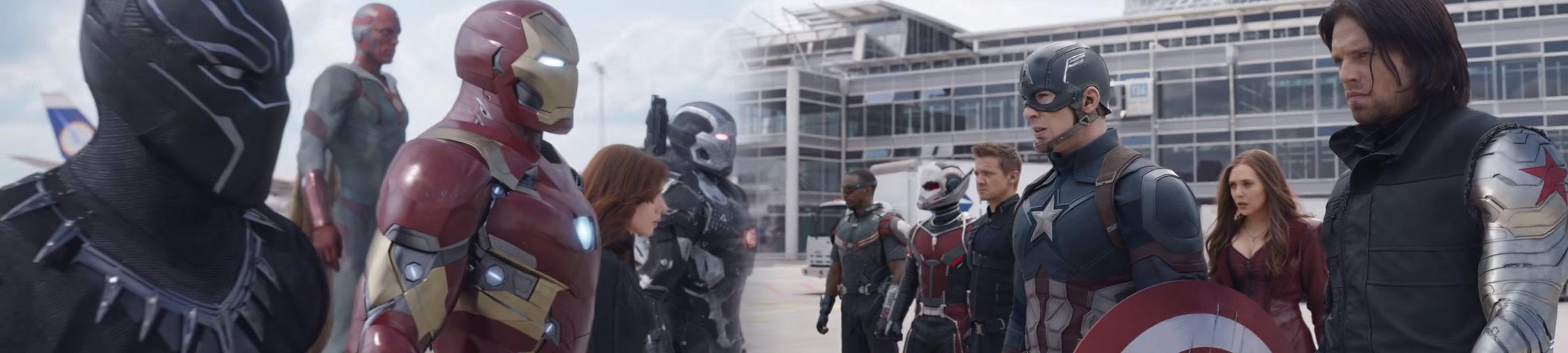 3510x790 Civil War Dual Monitor Wallpaper