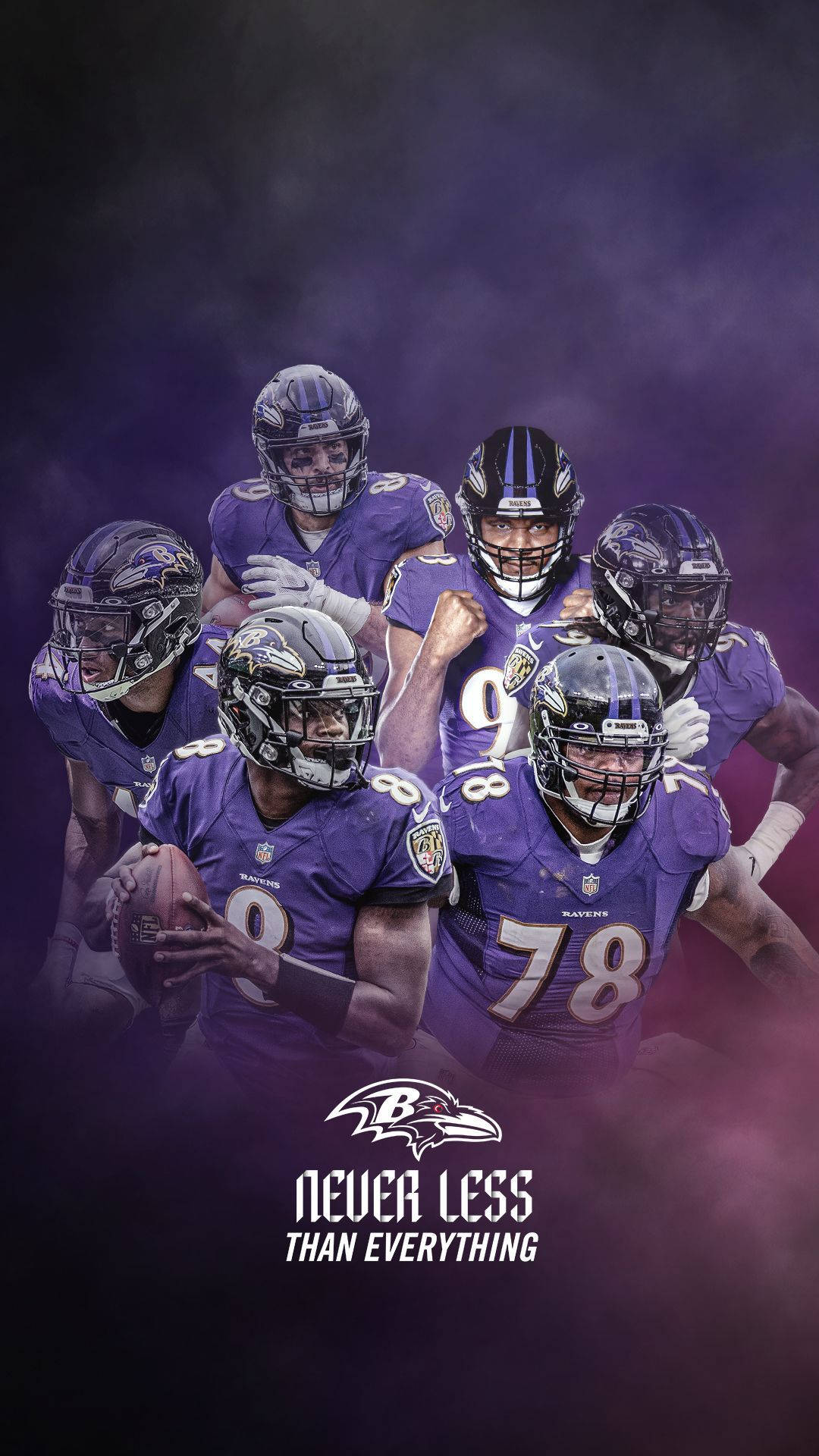 1080x1920 Baltimore Ravens iPhone Wallpaper