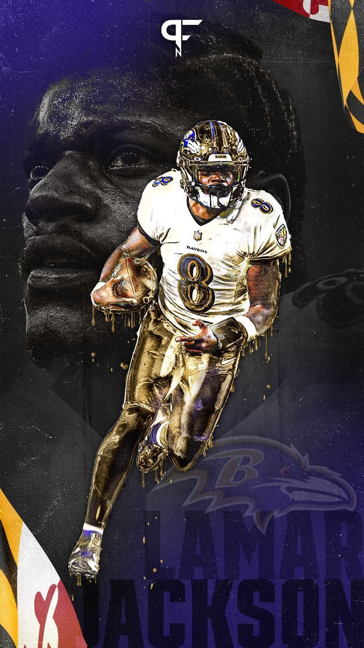736x1308 Baltimore Ravens Wallpaper, Lamar
