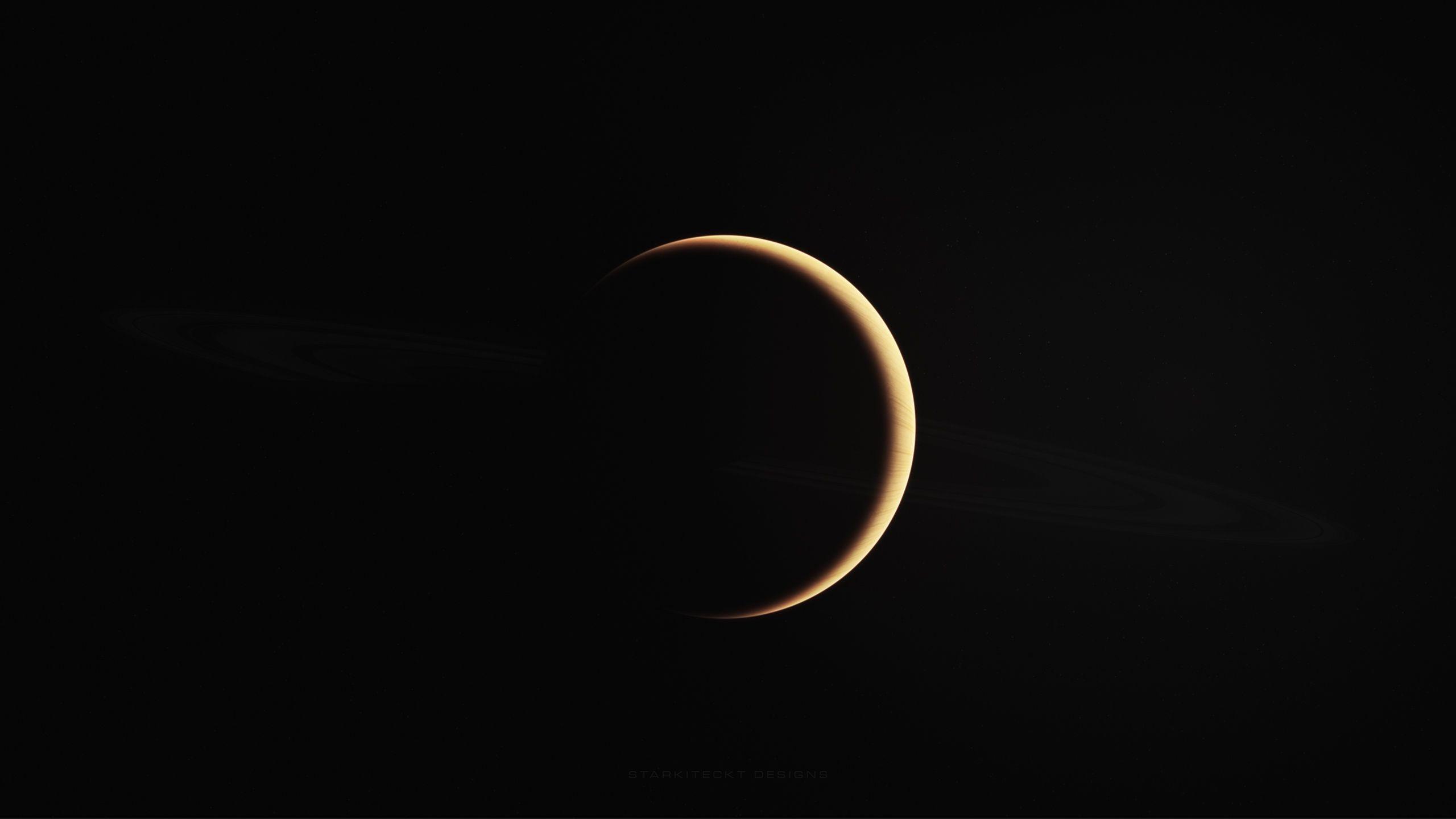 2560x1440 Half Moon, HD Nature, 4k Wallpaper, Image, Background