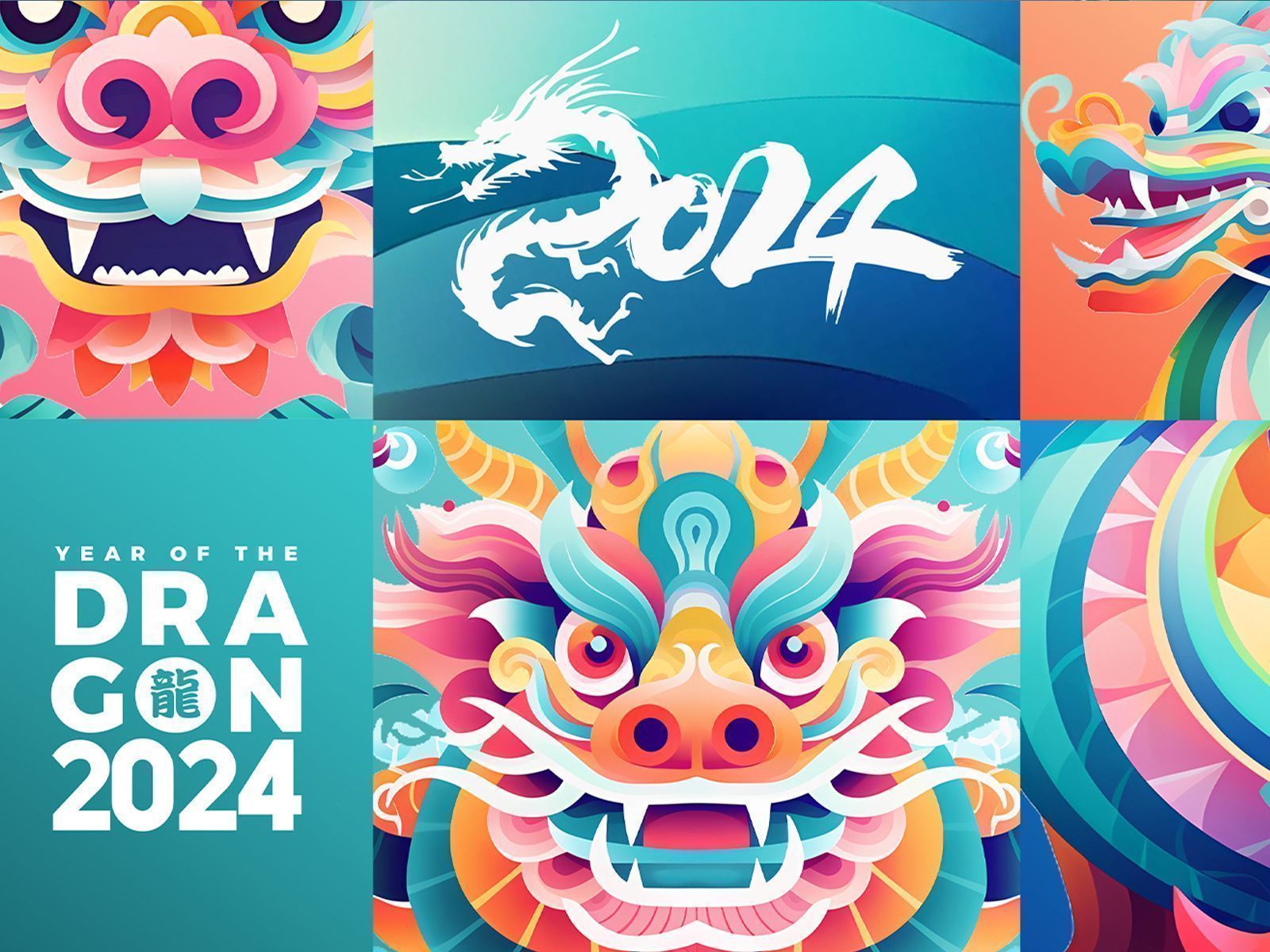 1600x1200 year Dragon, dragon year 2024