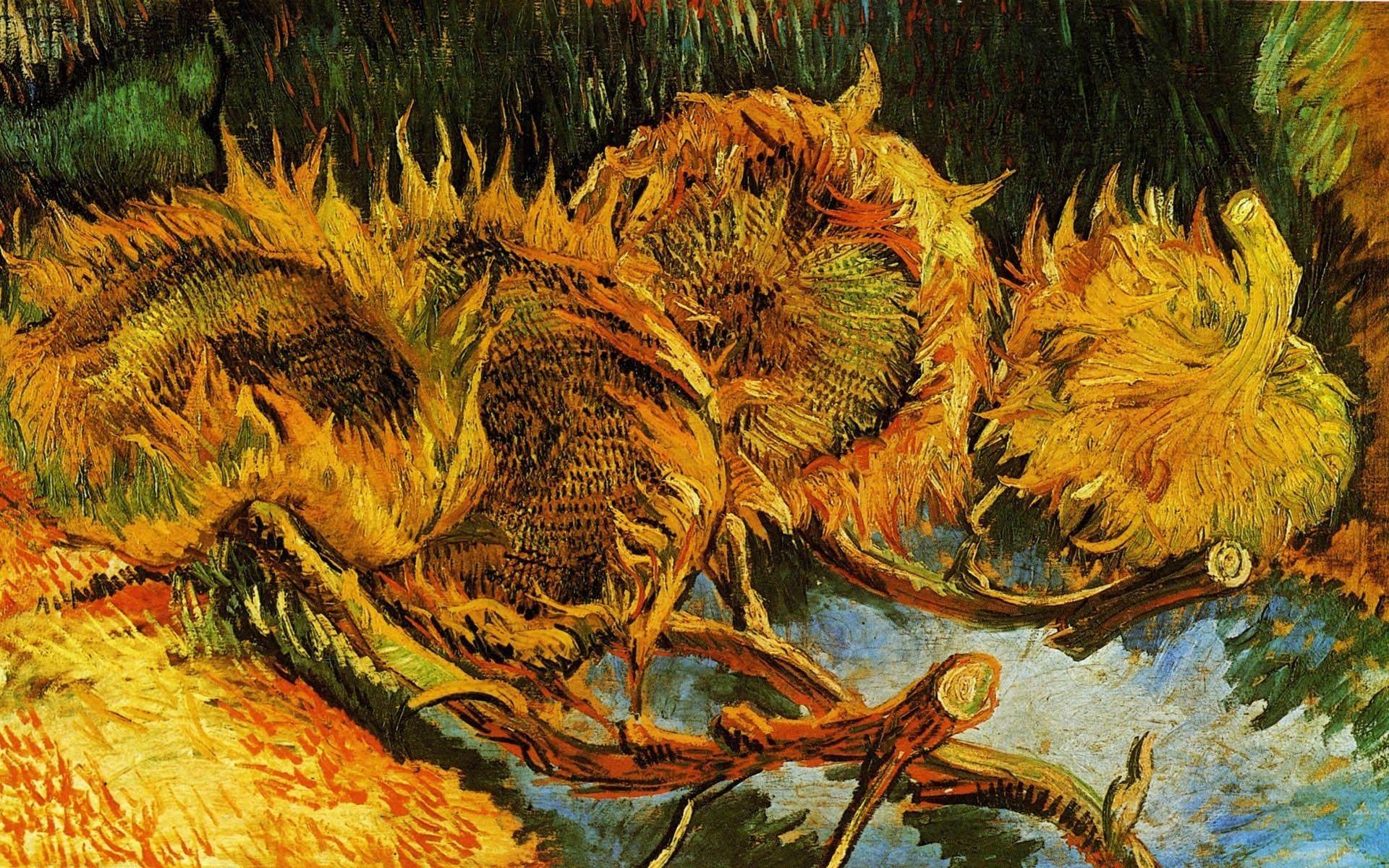 Van Gogh Sunflowers Wallpapers - Top Free Van Gogh Sunflowers ...