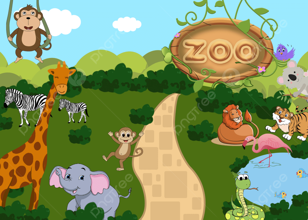 1200x857 Zoo Elephant Giraffe Zoo Background