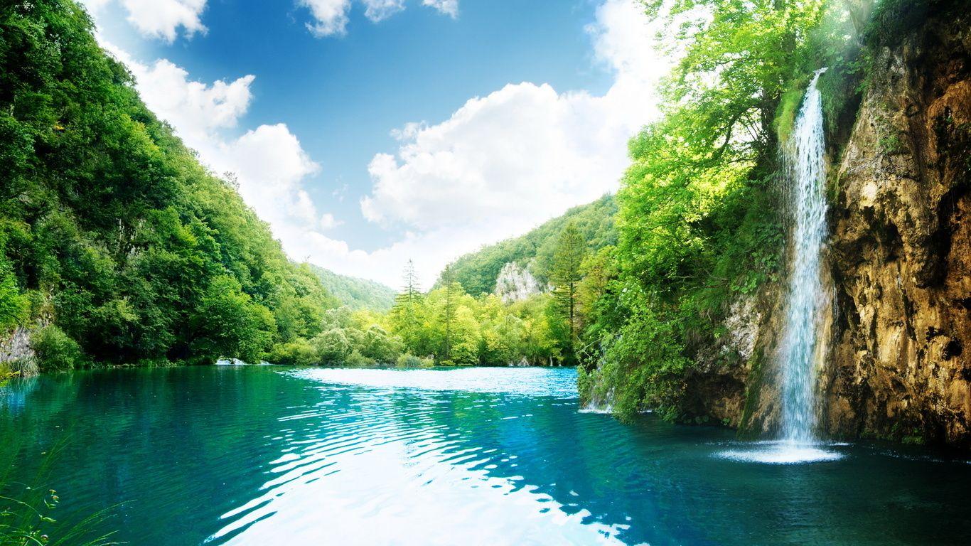 1366x768 Free download Exotic Natured Waterfalls Tropical Nature Large [1366x768] for your Desktop, Mobile & Tablet. Explore HD Large Nature Wallpaper. Beautiful Nature Wallpaper, Nature Wallpaper 1920x Free Nature Wallpaper