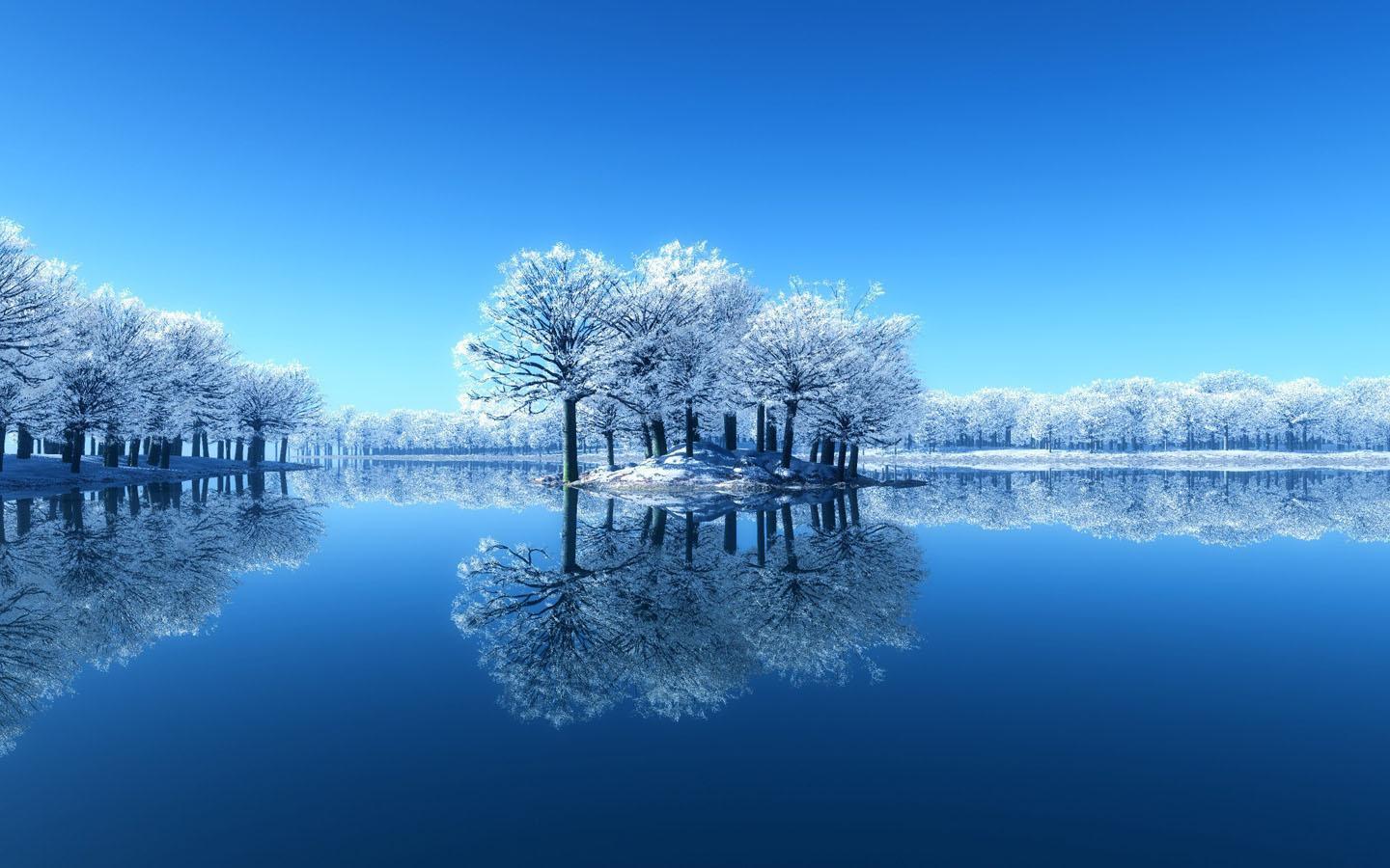 1440x900 Snow wallpaper