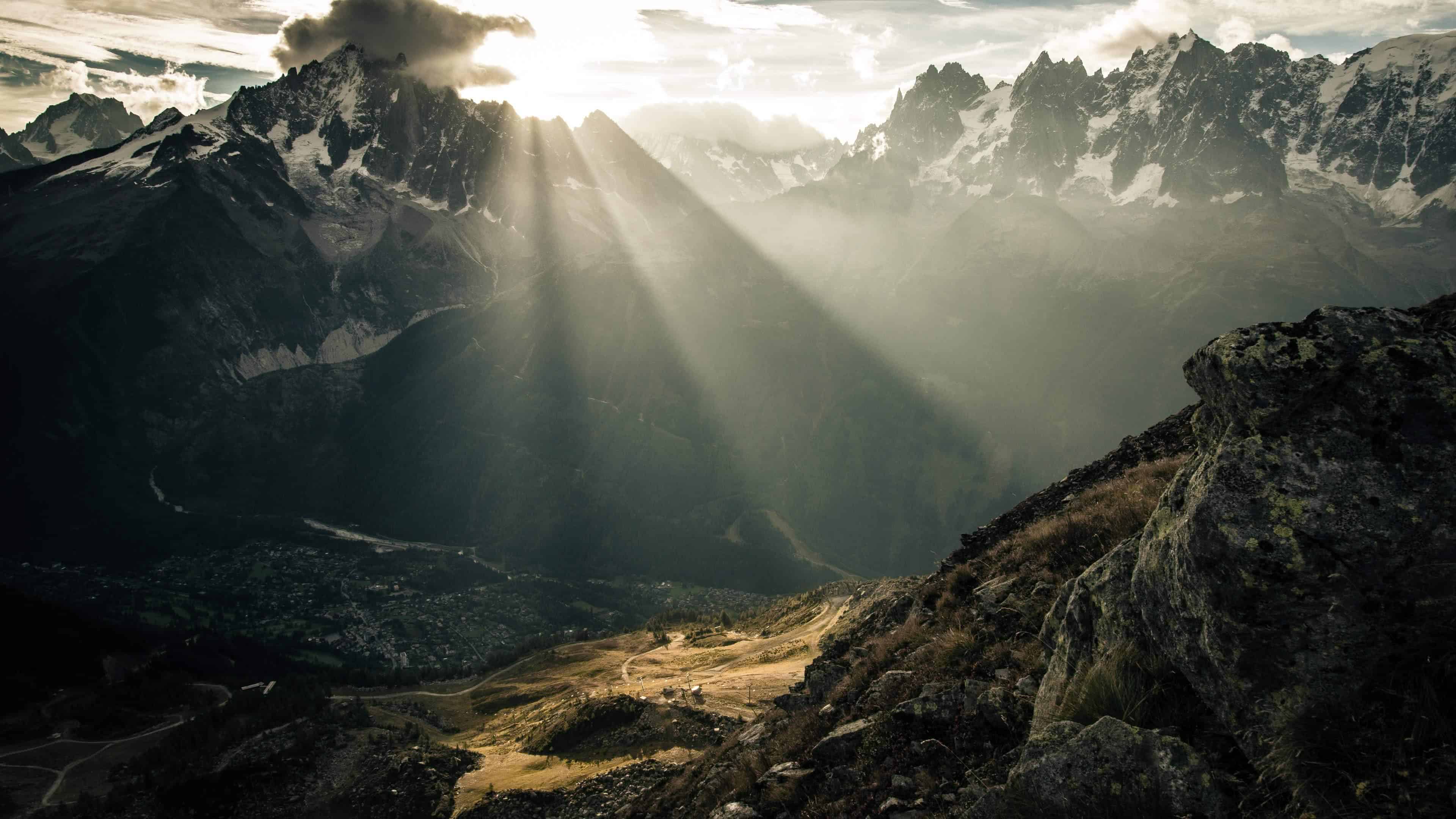 3840x2160 Chamonix Mont Blanc France UHD 4K Wallpaper