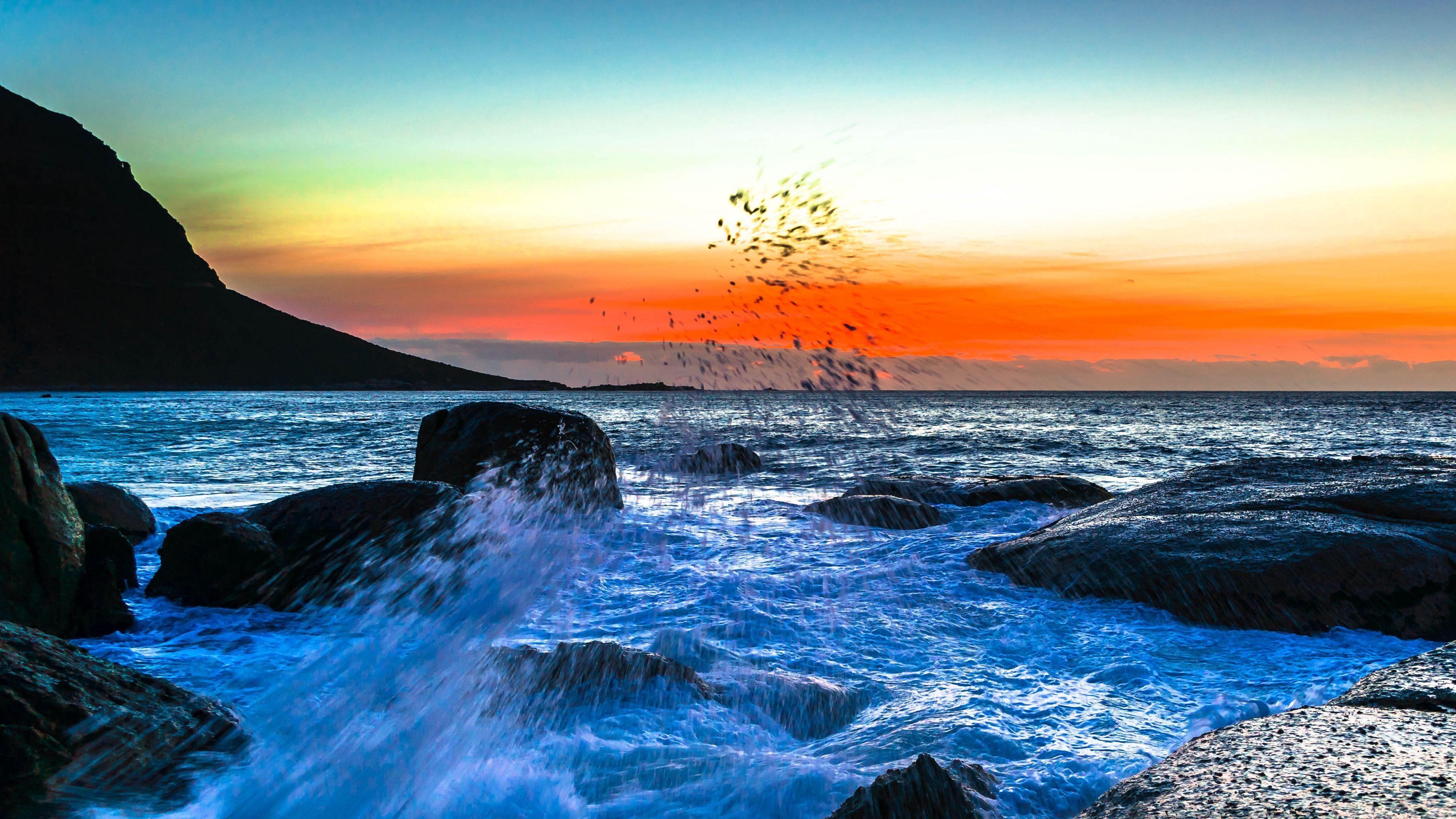 3840x2160 Surf City Peir Background 4k