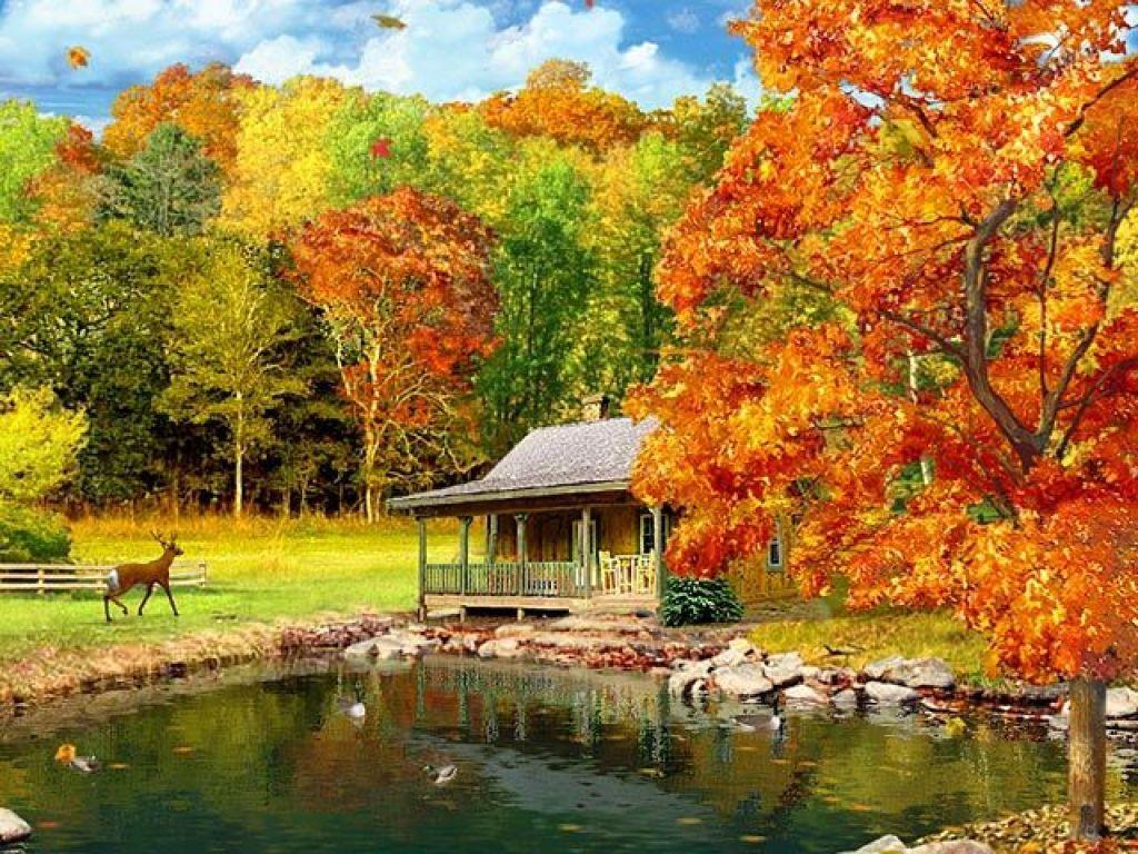 1024x768 Desktop Wallpaper Fall Scenes (image in Collection)