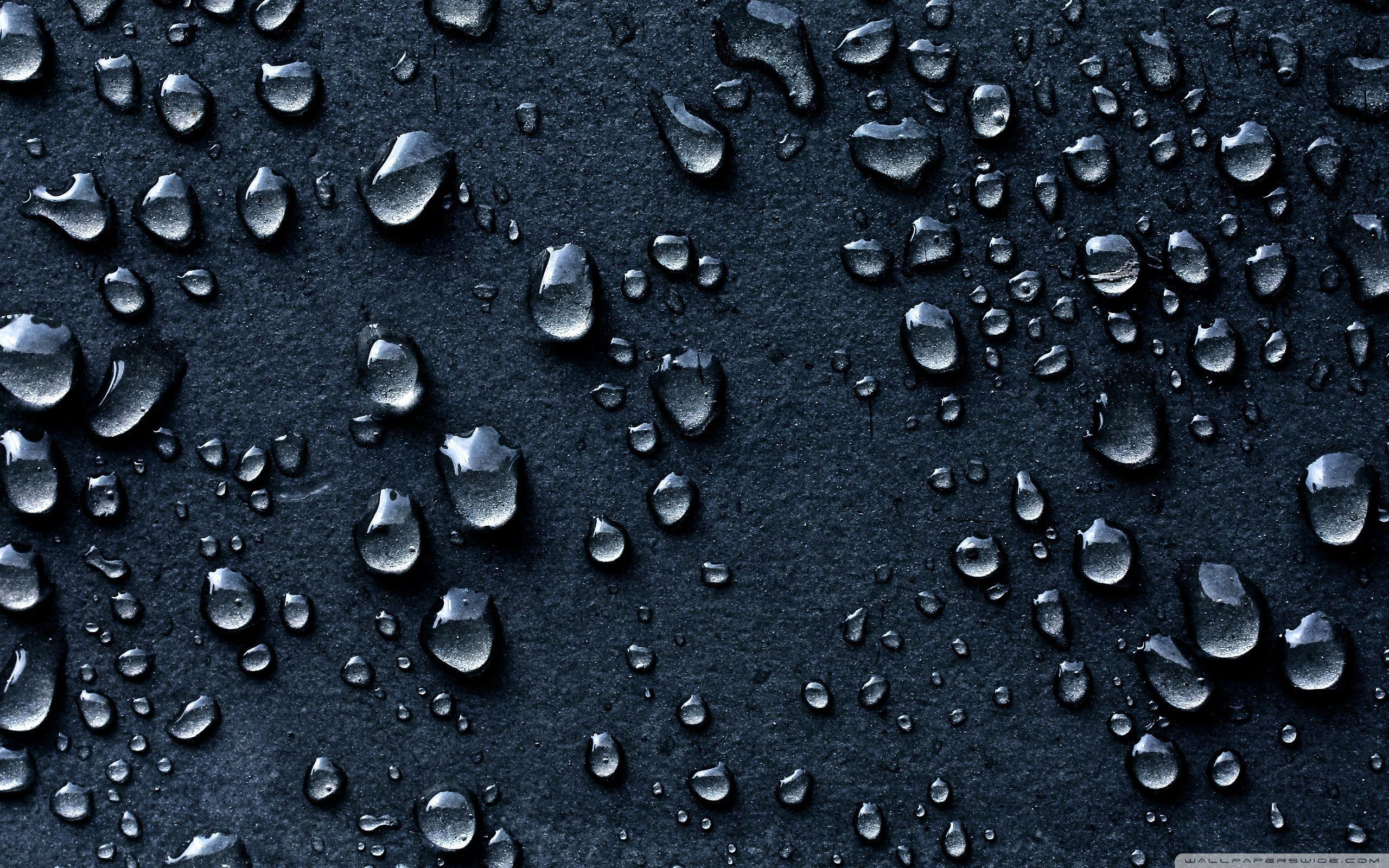 2560x1600 4k Water Drops Wallpaper